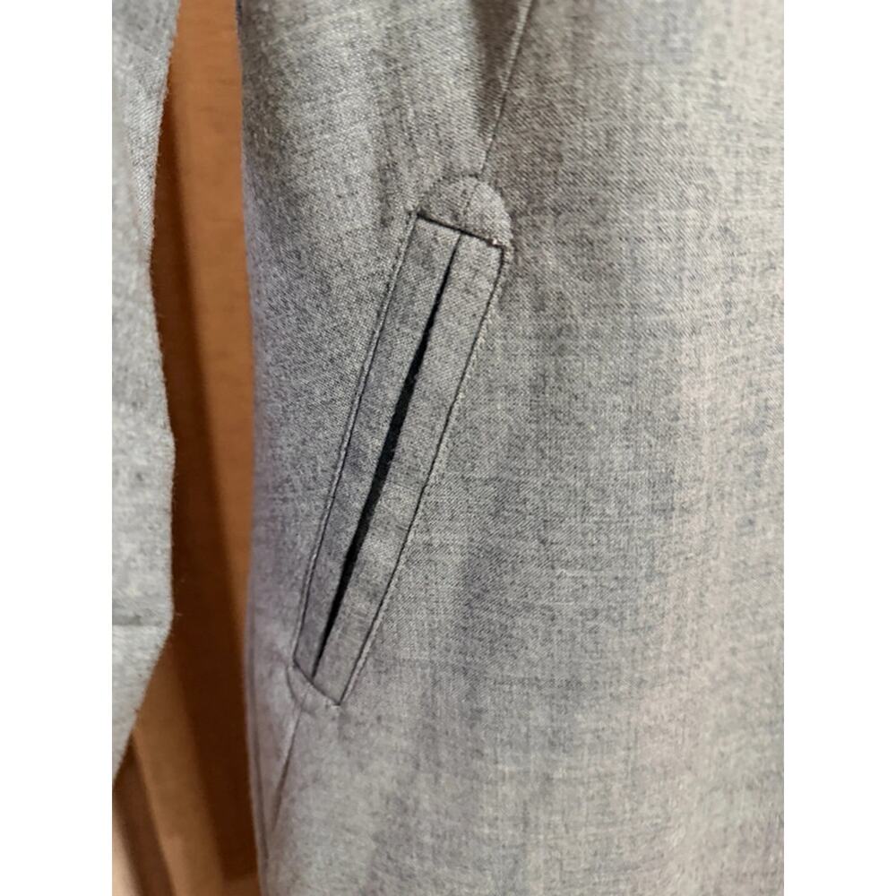Banana Republic Wool Blend Gray Dress Mod 4 1963 - Picture 7 of 8